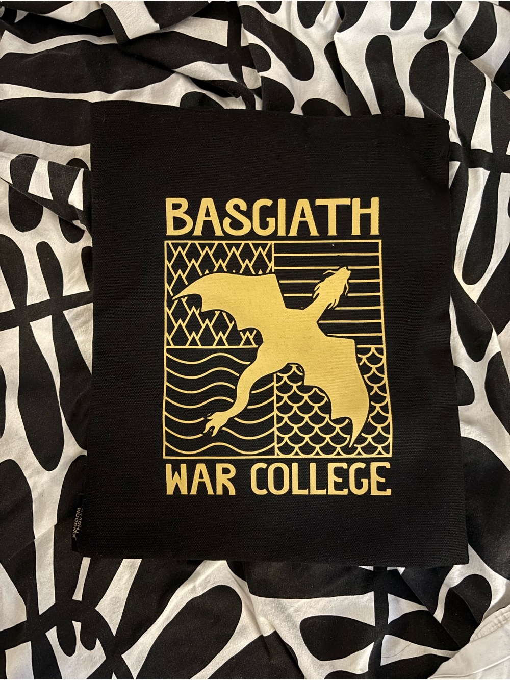 Fourth Wing Canvas Bag